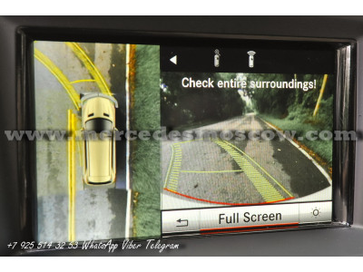 Камеры кругового обзора Мерседес 360° для Comand Online. Mercedes ML-Class W166 | мерседес 166